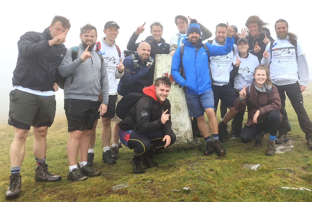 Kubus Team for Brecon 10 Peaks Challenge